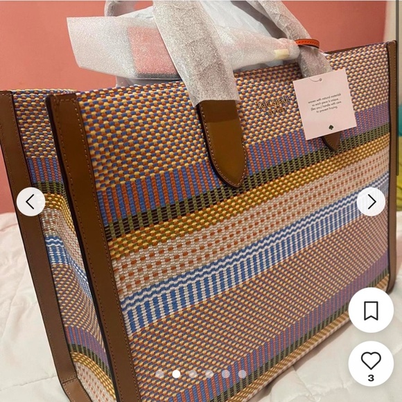 Kate Spade Kate Spade Manhattan Striped Tote Bag NWT - Picture 11 of 14